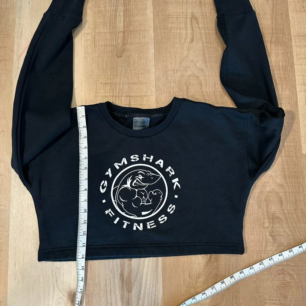 GYMSHARK Legacy Cropped Sweater - Picture 6 of 11
